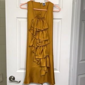 Missoni Metallic silk ruffle dress